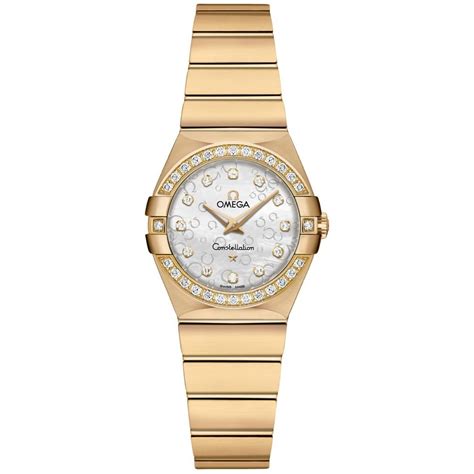 omega watch golden|omega solid gold ladies watch.